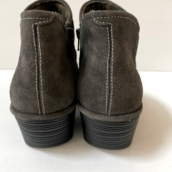 Fly London Wezo Brown Suede Booties 41W/10.5W - Picture 4 of 12